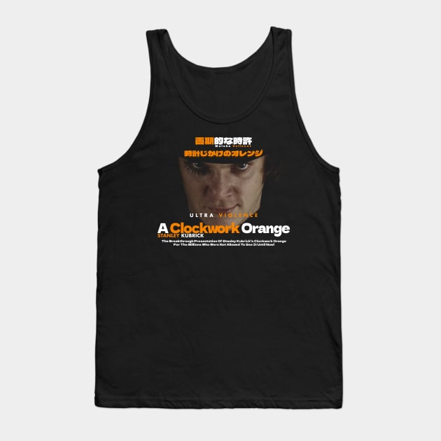 Moloko Vellocet, A Clockwork Orange Tank Top by Chairrera